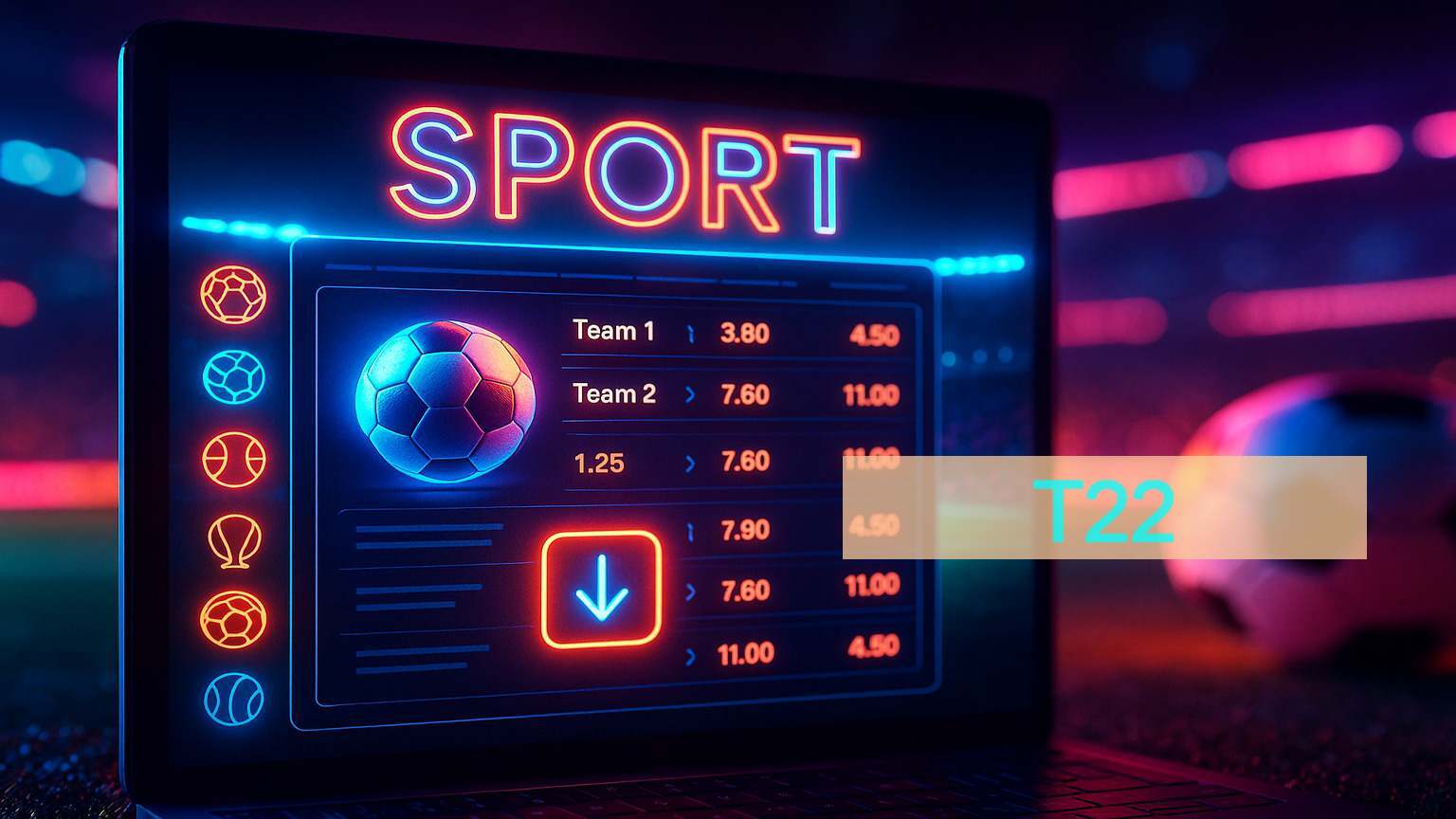 Variedade de Esportes